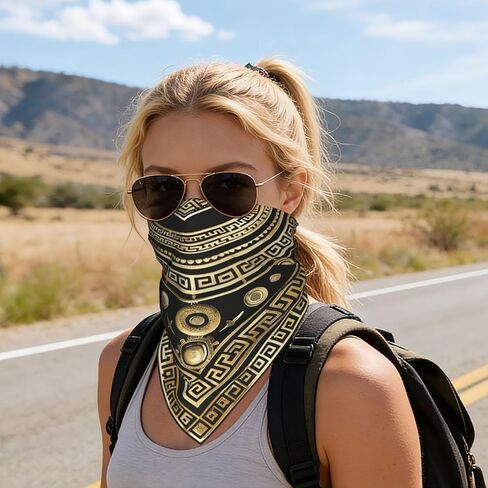 Bandana, Soft Outdoor Head Scarf For Women ＆ Men Multi-Purpose Headband Hair Scarf And Neck Wraps Protective Coverage in Saudi Arabia