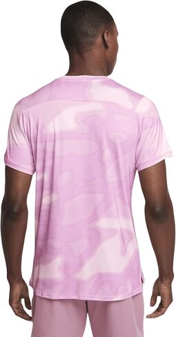 Nike Court Advantage Dri-FIT Tennis Top Team Pink Swirl Men's sz Large in Kuwait
