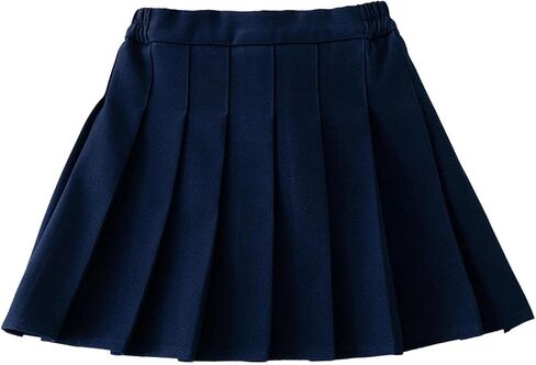 Pleated Skirt Girls Elastic Waist School Uniform Skirts Lightweight Casual Tennis Uniform Cloth for Kids Size 2-16T in Kuwait