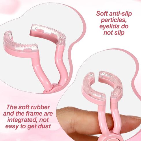 Contact Lens Applicator Tool,Plastic Eye Opener for Contacts Set,Portable Contact Lens Applicator,Contacts Len Insertion & Removal Kit for Travel,Pink in Saudi Arabia