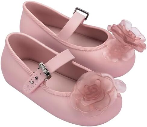 mini melissa Soft Ballerina Petals Flats with Strap for Girls in Kuwait