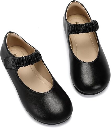 koppu Girls Mary Jane Shoes Soft Sole Comfortable Ballerina Flat Ballet Dress Shoes for Little Kids Patent Leather School Wedding Party Wide Feet Friendly in Saudi Arabia