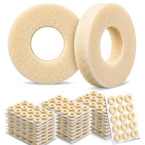 60Pcs Donut Pads for Feet, Soft Callus Cushions for Feet, Foot Callus Pads for Corn & Callus Daily Care, Unisex Foot Comfort Pads in Saudi Arabia