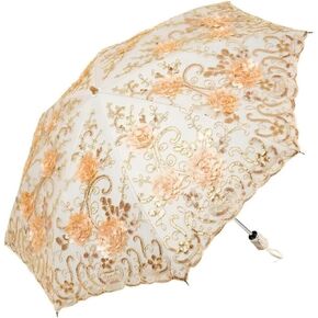 UV Blocking Sun Umbrella Vintage Lace Embroidery Parasol for Wedding Party Photo Shoots in Saudi Arabia