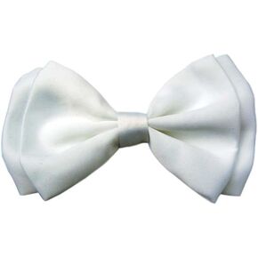 Pre-tied Bowtie - White in Saudi Arabia