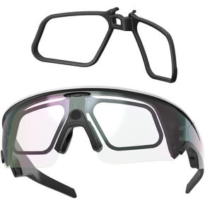 Glasses Frame Compatible with Oakley Meta Vanguard, Lightweight Clip-On Frame for Custom Lenses in Saudi Arabia