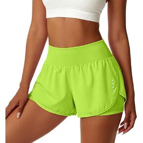 Womens Athletic Shorts with Pockets Flowy Gym Workout Running Short Pants High Waist Casual Summer Tennis Clothes in Saudi Arabia