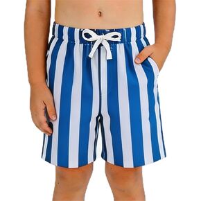 Boys Athletic Shorts Summer Baggy Casual Toddler Striped Shorts Elastic Waist Lightweight Loose Short with Pockets in Saudi Arabia