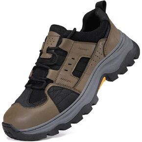 Mens Hiking Shoes Cusual Breathable Outdoor Work Camping Trail Shoes for Men in Saudi Arabia