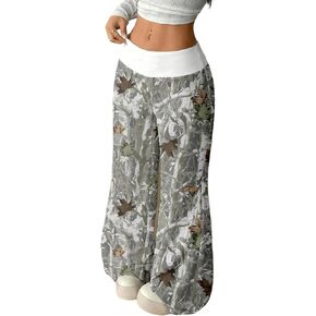 Women's Wide Leg Sweatpants Women High Waisted Baggy Pants Casual Pull on Y2k Straight Pants in Saudi Arabia