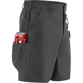 Palmyth Men's Fishing Shorts 7" with 8 Pockets Quick Dry Cargo Hiking Shorts Water Resistant Lightweight for Outdoor in Saudi Arabia