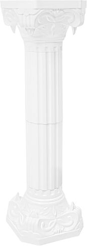 2Pcs Wedding Roman Column, White Elegant Roman Pillars Stand Wedding Event Decorative Columns Tall Wedding Centerpiece Stand for Wedding Party Celebration Decor in Saudi Arabia