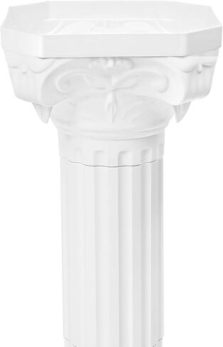 2Pcs Wedding Roman Column, White Elegant Roman Pillars Stand Wedding Event Decorative Columns Tall Wedding Centerpiece Stand for Wedding Party Celebration Decor in Saudi Arabia