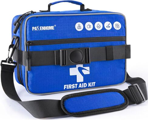 528 PCS Advanced First Aid Kit – Large 6-in-1 Modular Waterproof Well-Organized Emergency Kit for Home, Car, Travel, Camping, Boat & Outdoor in Saudi Arabia