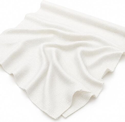 Embroidery Cross Stitch Matty Soft Fabric Cloth (Cross Stitched Aida Needle Work Fabric) 34 Inches Width (8 Count Soft) - (5 Meters, Cream/Off White) in Saudi Arabia