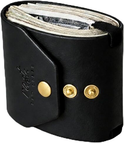 Rast Cash Wallets for Men — a Minimalist Leather Wallet Built for the Cash-Driven Hustler who Needs Instant Access, Unbeatable Hold, and Zero Bulk (Night Black) in Kuwait