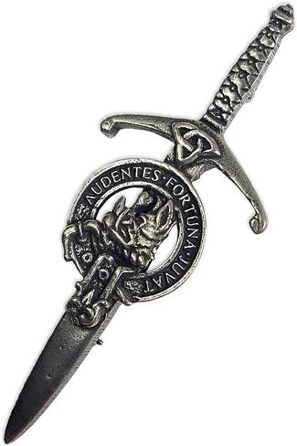 MacKinnon Scottish Family Clan Crest Kilt Pin - Made in Scotland in Saudi Arabia