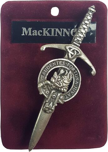 MacKinnon Scottish Family Clan Crest Kilt Pin - Made in Scotland in Saudi Arabia