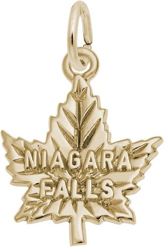 Niagara Falls Maple Leaf Charm, Charms for Bracelets and Necklaces in Kuwait