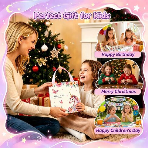 Charm Bracelet Making Kit for Girls,DIY Jewelry Crafts Toy Gifts for Kids,Girl Birthday Gift Ages 6 7 8 9 10 in Kuwait