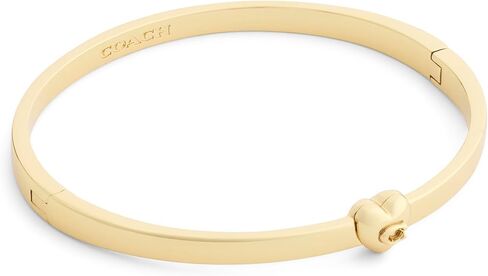 COACH Signature C Heart Enamel Bangle Bracelet in Kuwait