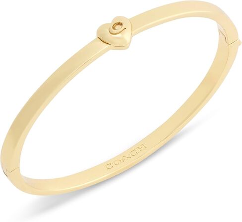 COACH Signature C Heart Enamel Bangle Bracelet in Kuwait