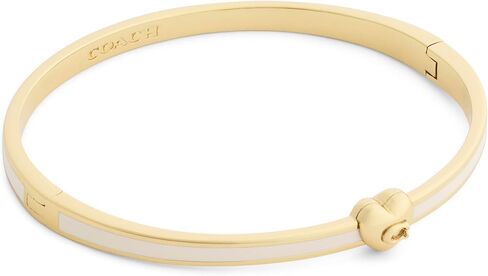 COACH Signature C Heart Enamel Bangle Bracelet in Kuwait