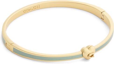 COACH Signature C Heart Enamel Bangle Bracelet in Kuwait