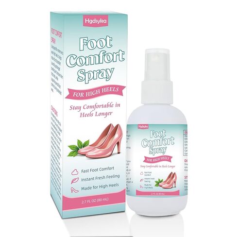 Foot Comfort Spray for High Heels, Foot Cooling Mist for Women in Heels, Herbal Sprays for Long Standing Walking Go Out and Busy Workdays, Quick Absorbing Feet Care Spray(80mL) in Saudi Arabia