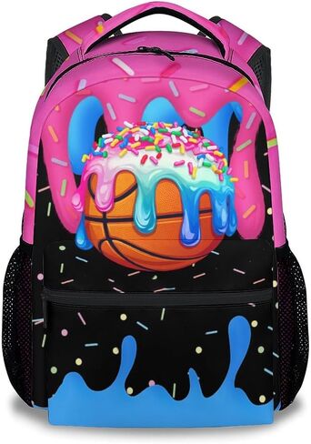 Baseball Backpack for Boys Kids - Kids Backpacks Sports School Bookbag Youth Player Gift 17" Drip Design Schoolbag for Elementary Primary in Saudi Arabia