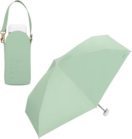 Wpc. Parasol Shade Crossbody Tiny Shields sun 100% protection from UV rays Shields heat Good for rain or shine Foldable parasol Commute to work Commute to school Travel Stylish Cute Female Women 801-16896-102 in Saudi Arabia