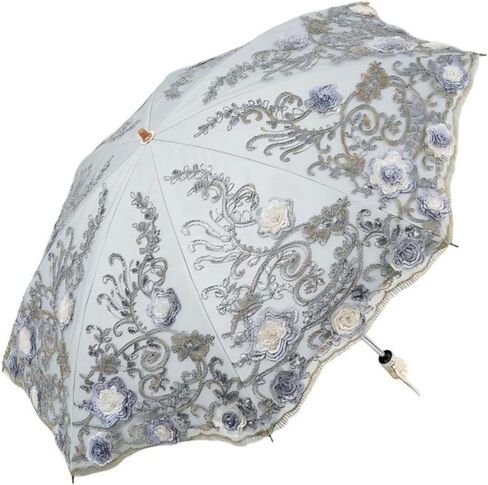 UV Blocking Sun Umbrella Vintage Lace Embroidery Parasol for Wedding Party Photo Shoots in Saudi Arabia