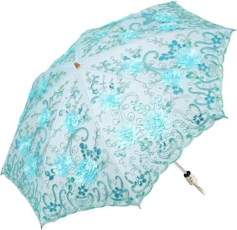 UV Blocking Sun Umbrella Vintage Lace Embroidery Parasol for Wedding Party Photo Shoots in Saudi Arabia