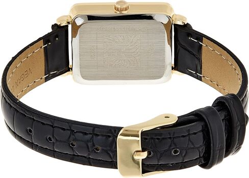 Anne Klein Women's Glitter Accented Croco-Grain Strap Watch, AK/3820 in Kuwait