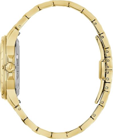 Bulova Ladies Automatic Marine Star, Gold-Tone Stainless Steel Case & Bracelet with Mother-of-Pearl Dial (Style: 97P171) in Kuwait