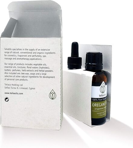 100% Organic Oil of Oregano - Super Strength Over 86% Carvacrol - Premium Grade Wild Oregano Oil from the Mountains of Greece - Undiluted, Certified, Pure Oregano Essential Oil - 1 oz in Saudi Arabia