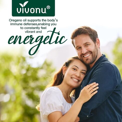VivoNu Oil of Oregano with Black Seed Oil, Balanced Oil of Oregano Capsules, Organic OreganoOil Softgels,Carvacrol,Thymoquinone, Non-GMO in Kuwait