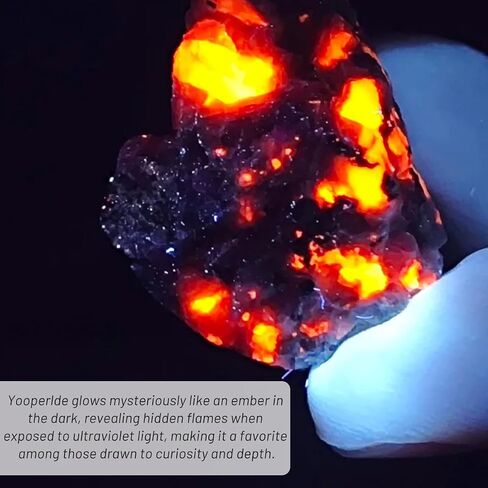 Natural Yooperlite Stone Rock Glow Under UV Light Raw Rough Crystal for Rock Tumbling, Decor, Crafts, Gift in Saudi Arabia