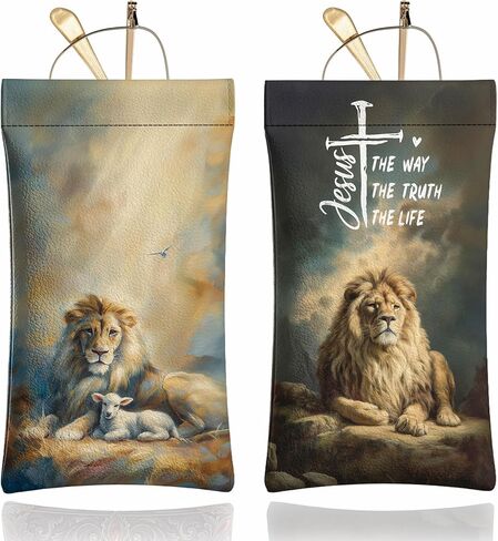 Glasses Case, Soft Eyeglass Cases Gift for Women, Christian Bible Verse Floral Pattern Sunglasses Pouch in Saudi Arabia