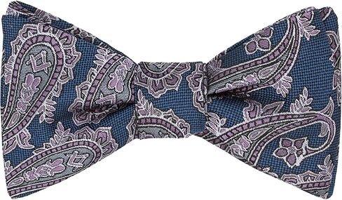 Masonic Revival Azul Paisley Bow Tie (Standard Self-Tied) in Kuwait