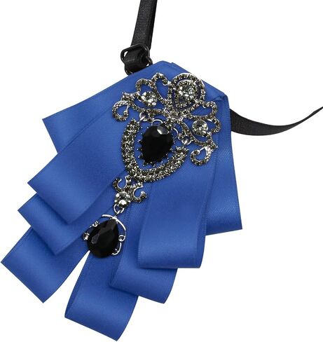 Bow Ties for Men Women, Pre-tied Mens Bow Tie with Crystal Women's Rhinestone Bowtie for Wedding Party Prom in Kuwait