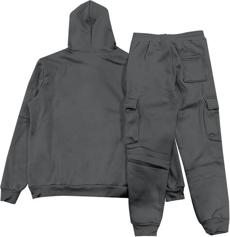 رجل Sweatsuits 2 قطعة مجموعة كنزة قطيفة مطابقة البضائع Sweatpants المسار مجموعات تجريب رياضي عادية بدلة عدو in Saudi Arabia