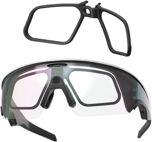 Glasses Frame Compatible with Oakley Meta Vanguard, Lightweight Clip-On Frame for Custom Lenses in Saudi Arabia