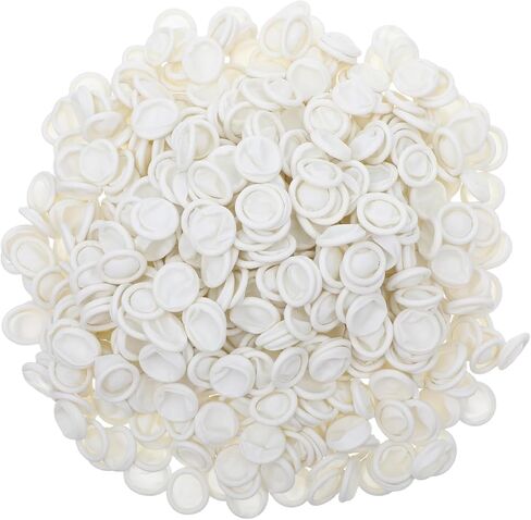2000 Pcs Disposable Latex Finger Cots, Protective Fingertips Gloves, White Finger Protectors Sleeves for Industrial, Beauty and More (2.36 x 0.78 Inch) in Kuwait