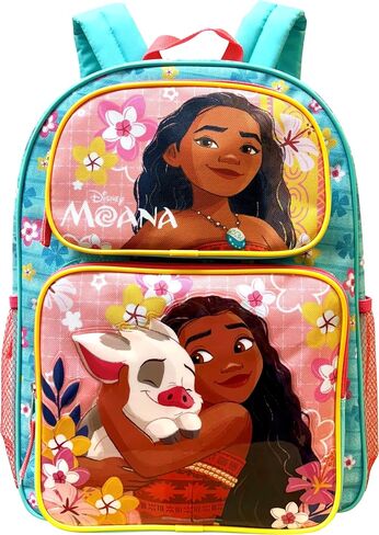 Fast Forward Disney Moana 16" Large School Backpack with Multiple Pockets in Kuwait