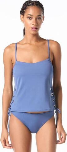 Michael Kors Women's Grommet Tankini in Kuwait