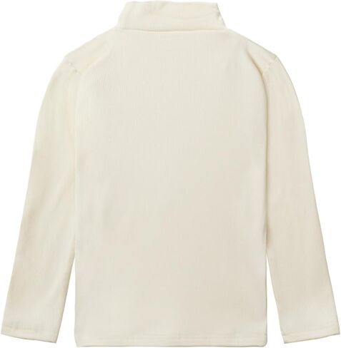Mud Kingdom Girls Mock Neck Long Sleeve T-Shirt Soft Solid Color Tee Spring Fall 3T- Size 8 in Kuwait