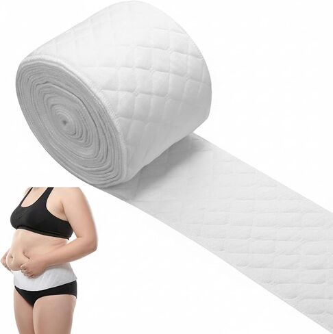 5" x 300" Tummy Liners for Sweat Rash Cotton Under Belly Sweat Liners for Women Men Skinfold Dry Sheet Pads in Saudi Arabia