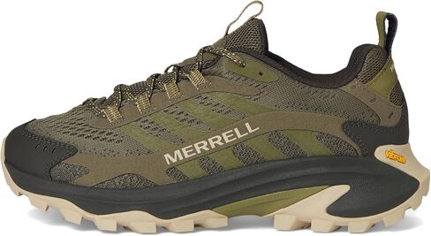 Merrell Men's Moab Speed 2 Hiking Shoe, Olive, 10.5 in Kuwait