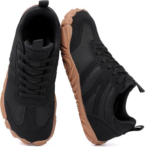 StoneLiquid Hike Barefoot Shoes for Women Men - Wide Toe Box, Zero Drop, Minimalist Casual Trail Running Hiking Grounding Shoes, Lightweight Breathable Non-Slip Footwear in Saudi Arabia